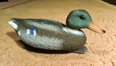 Чучело кряква селезень пластиковое пр-во г.Краснодар
