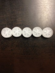 Пыж-обтюратор на порох 12 калибра для латунной гильзы (50 штук)