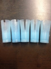 Пыж-контейнер лепесток  20 калибр для полиэтиленовой гильзы в комплекте с пластиковой прокладкой (100 штук) пр-во Скв-Шах