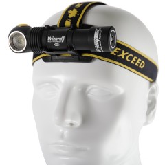 Налобный фонарь Armytek Wizard Pro Magnet USB XHP50 (тёплый свет)+18650 Li-Ion