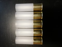 Гильза п/э не капсулир. Cheddite 12 калибра 76мм для снаряжения патронов, осн. 25мм. Цвет белый полу-прозрачный