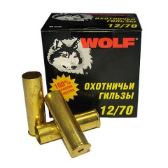 Гильза латунная 12 калибра для снаряжения патронов. Пр-во Россия.