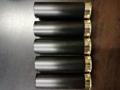 Гильза 12 калибра 70мм капсюлир. Главпатрон осн. 8мм (производство Россия)